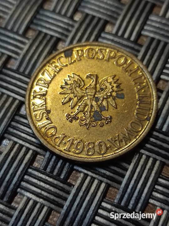 sprzedam monete 5 z 1980 Antyki, Sztuka, Kolekcje