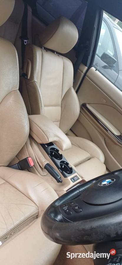 BMW E46 COUPE SKÓRA FOTELE KANAPA BOCZKI MPAKIET Łódź