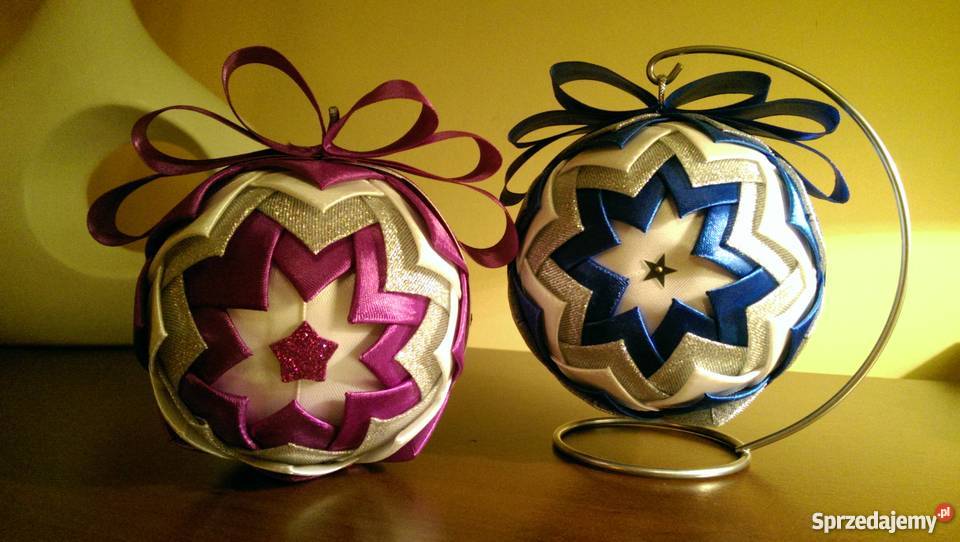 Bombka wstążkowa karczochowa Olesno sprzedam