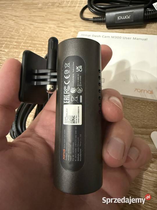 Wideorejestrator 70mai Dash Cam M300 Zestaw łódzkie