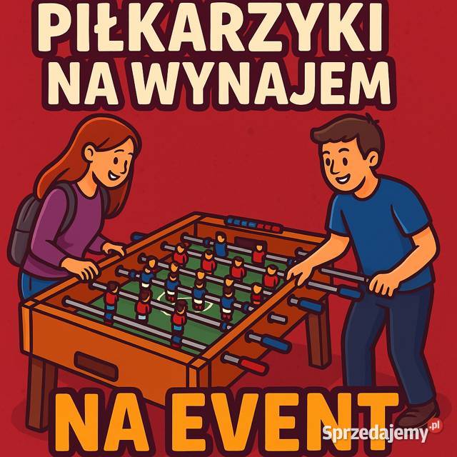 Piłkarzyki na wynajem retro atrakcja na event Pozostałe usługi Kraków