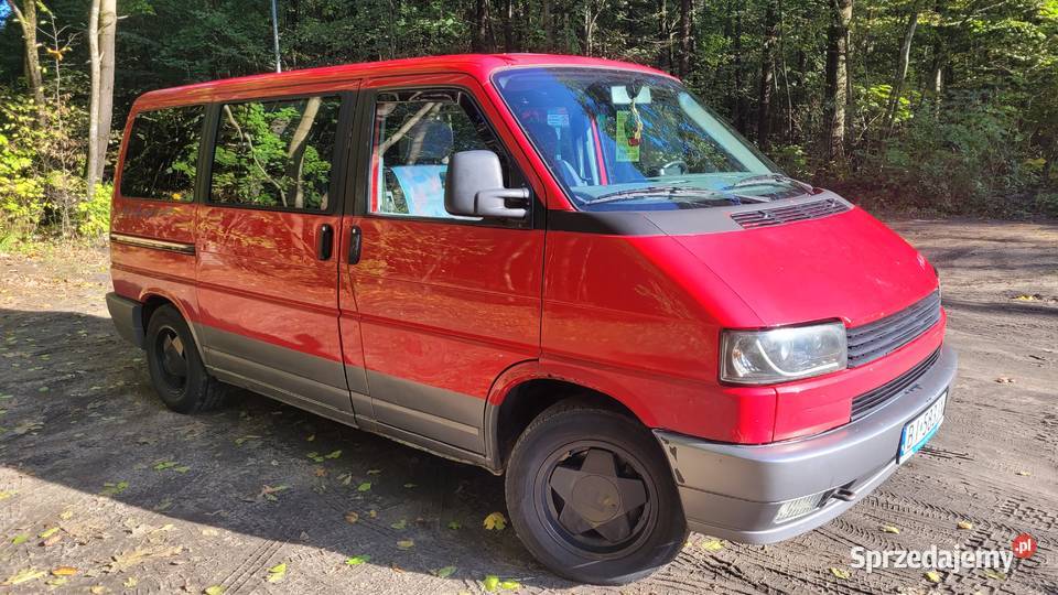 VW Multivan T4 2,5 benz/gaz Klima Webasto 7 osób camper van Białystok ...