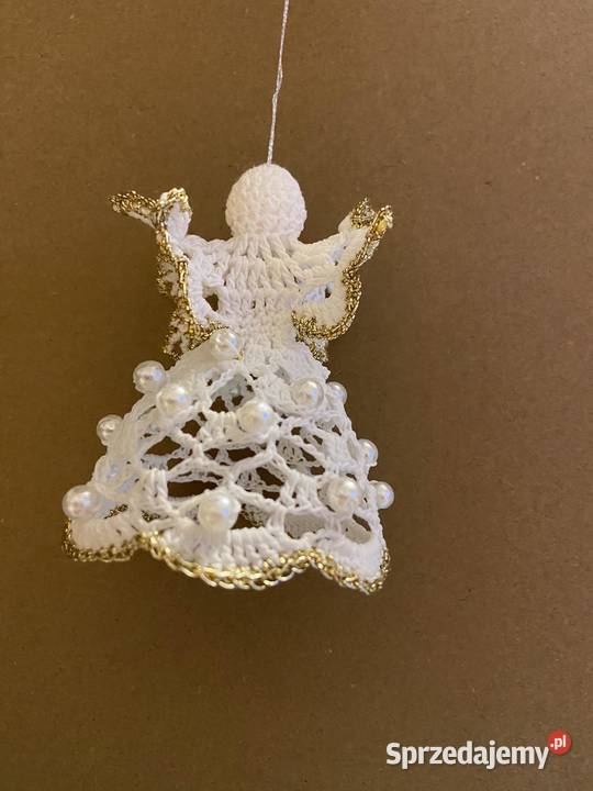 ozdoby szydełkowe gwiazdki aniołki Gwoźnica Górna