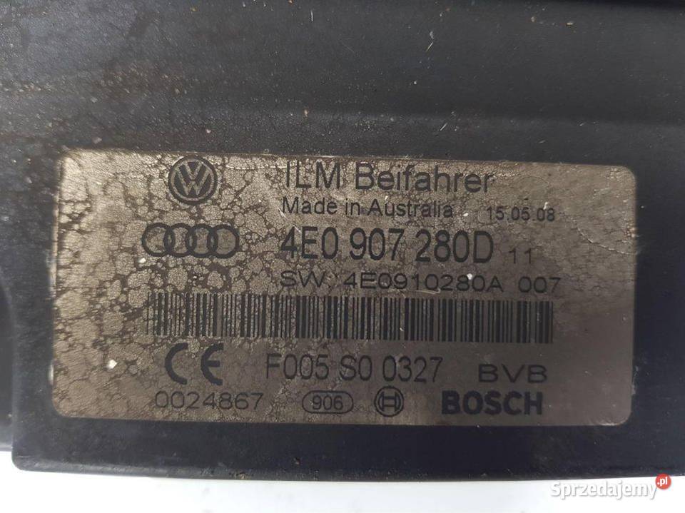 MODUŁ AUDI A8 D3 4E0907280D Lipno