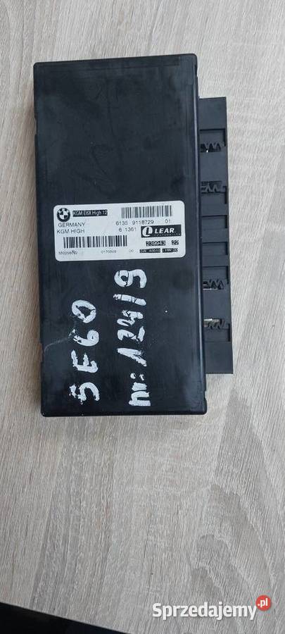 Moduł sterownik BMW 5 E60 KGM HIGH 9118729 Szczecin sprzedam