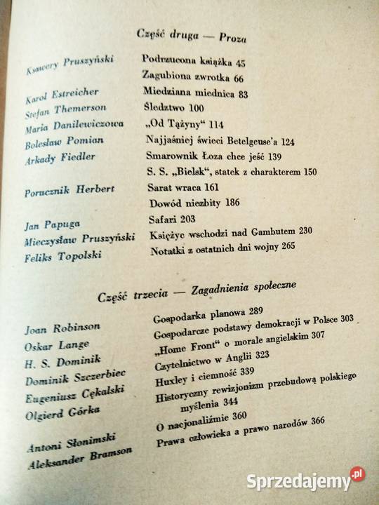 Unikatowe książki Literatura na Emigracji mazowieckie Warszawa