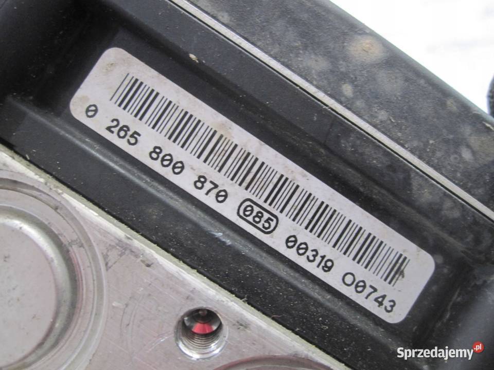 SKODA FABIA II 10r pompa ABS 0265237025