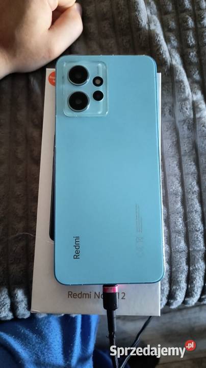 Redmi Note 12 plus pudełko 256gb ice Blue Nowa Sól
