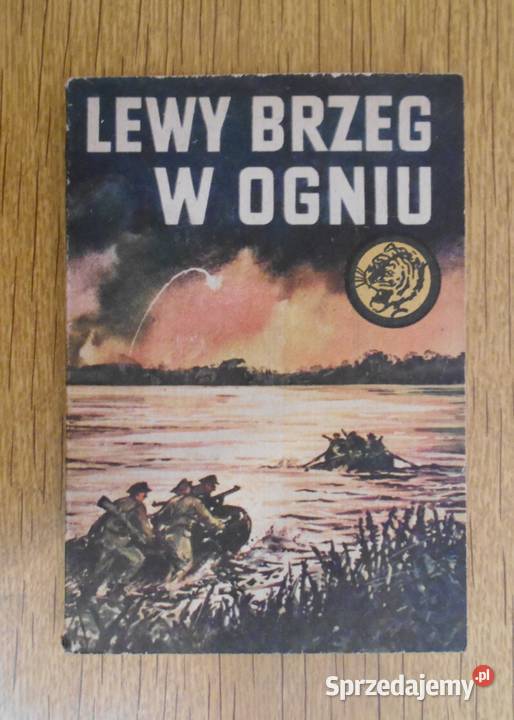 Żółty Tygrys Lewy brzeg w ogniu 1972 miękka Parczew
