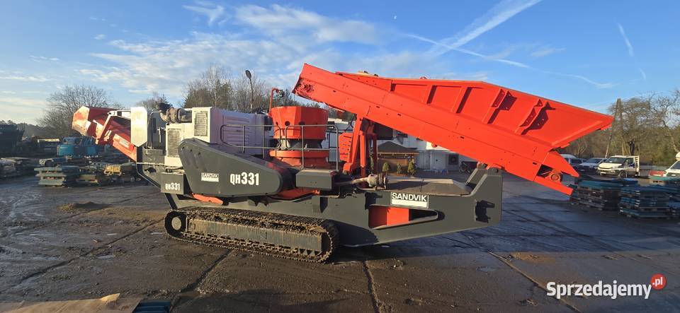 Kruszarka stożkowa Sandvik QH331 DARMOWE TESTY śląskie Trachy