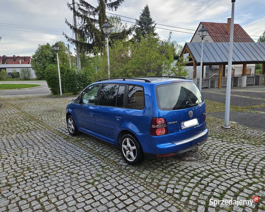 VW Touran 2003r 19Tdi Klimatronik Alufelgi 7osób nieuszkodzony