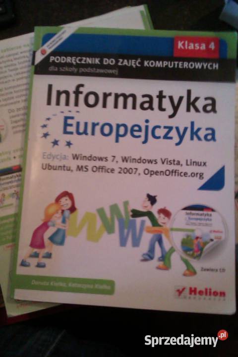 informatyka europejczyka 4 linux helion mazowieckie Warszawa