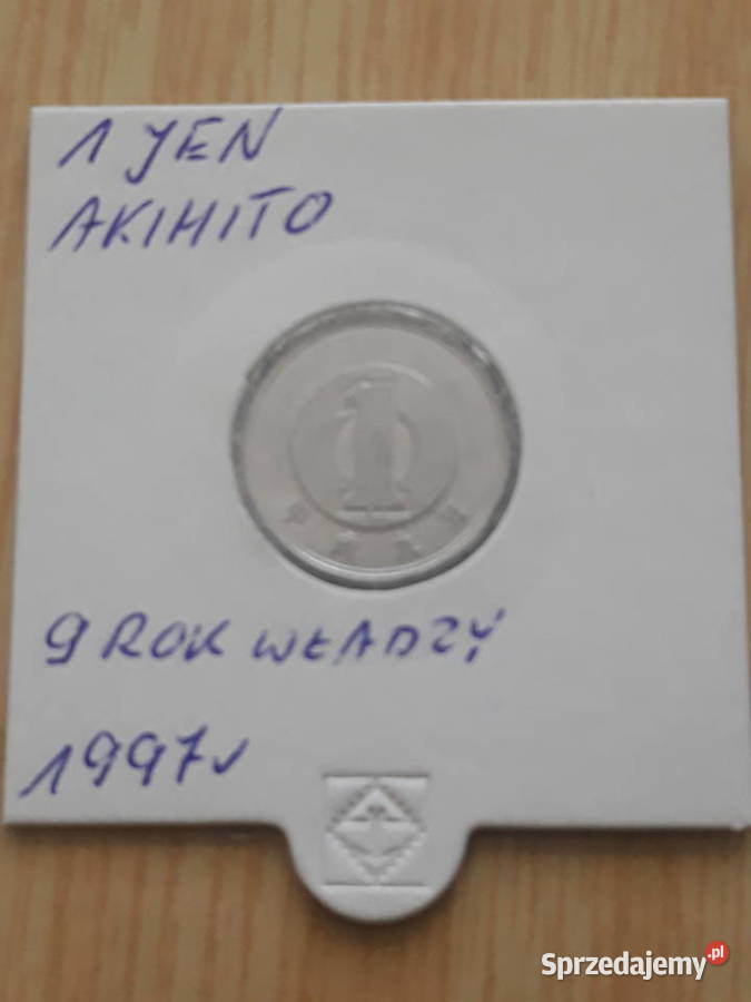 1 Jen Japonia Akihito 1996 1997 i 2008 r Konin