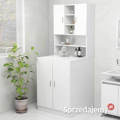 vidaXL Szafka na pralkę biała 705x255x90 808386 Warszawa