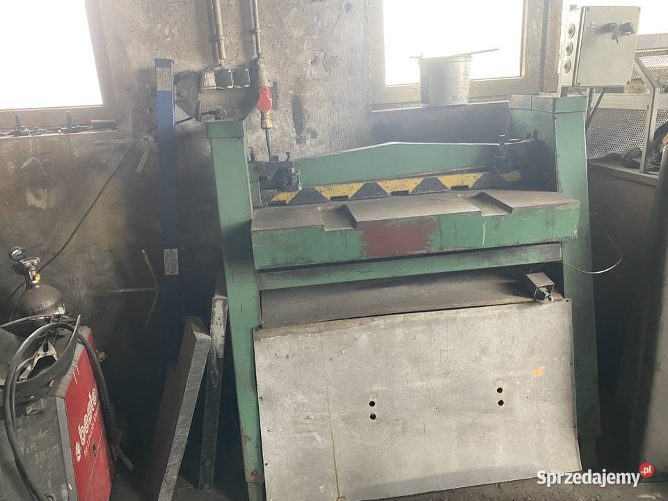 Gilotyna do blachy 08 mechaniczna Gotkowice