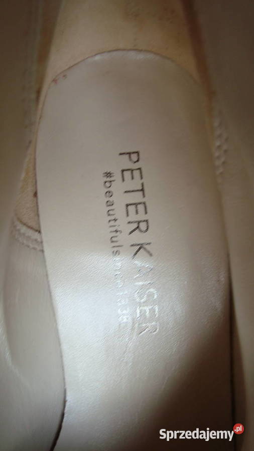 Czerwone buty na obcasie Peter Kaiser rozmiar 35 inna Warszawa
