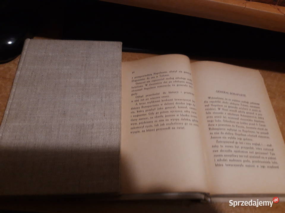 NAPOLEON BONAPARTE DUMAS PANTEON1931 pierwodruk Iwno