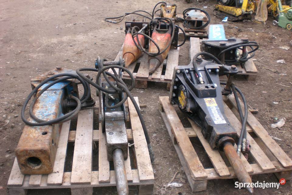 Młot hydrauliczny Atlas Copco XT300 do koparki Będzin