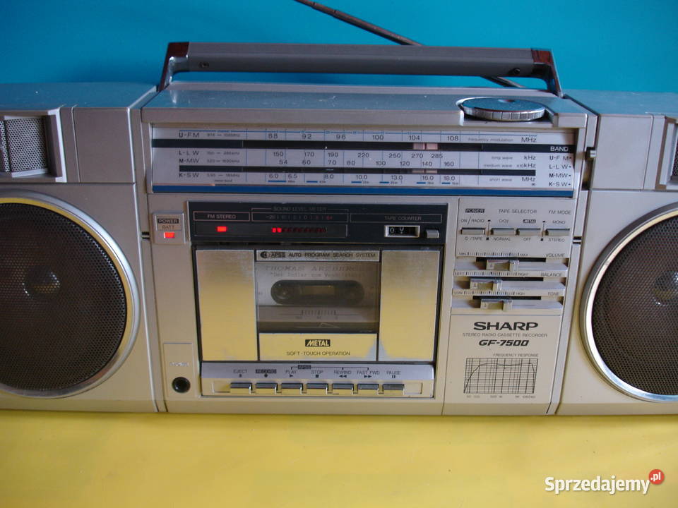 Radiomagnetofon SHARP GF7500 Radioodtwarzacze Zielona Góra
