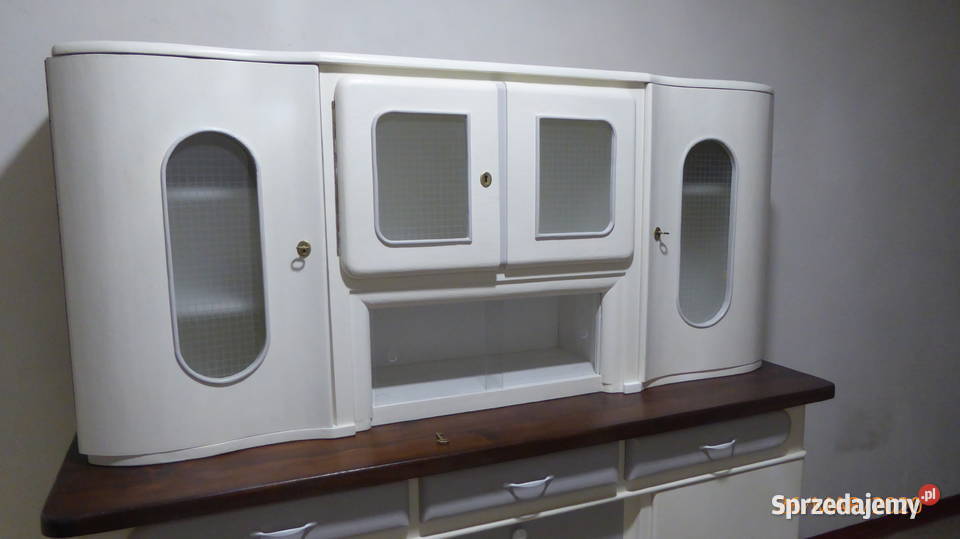 Kredens kuchenny przedwojenny renowacji Dom i Ogród śląskie Częstochowa