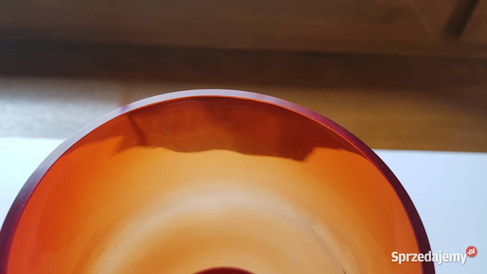 Kanelowany wazon Ząbkowice Staszic kolorowe Dąbrowa Górnicza