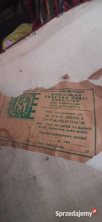 Fotel prl Kędziorek sprzedam