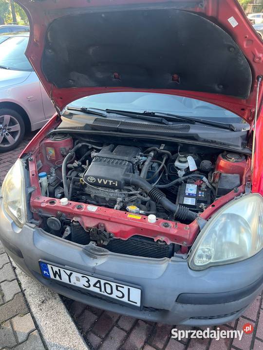 Toyota Yaris 10 Rok produkcji 2005 Warszawa