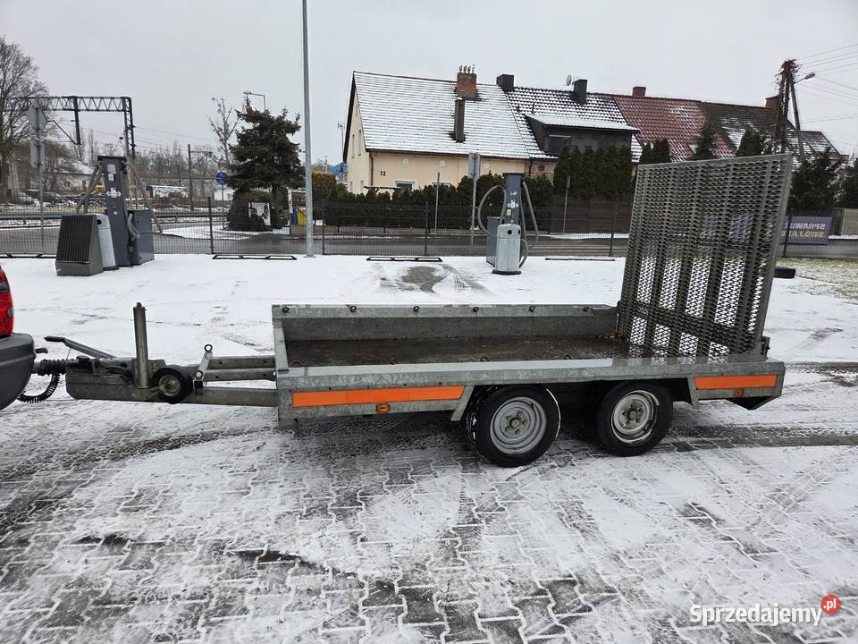 Przyczepa do minikoparki hurco 3 tony DMC laweta Namysłów