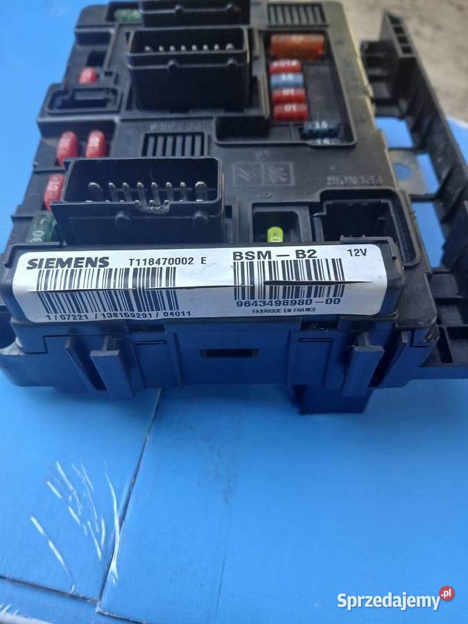 Skrzynka bezpieczników BSM b2 berlingo partner Wola Uhruska sprzedam