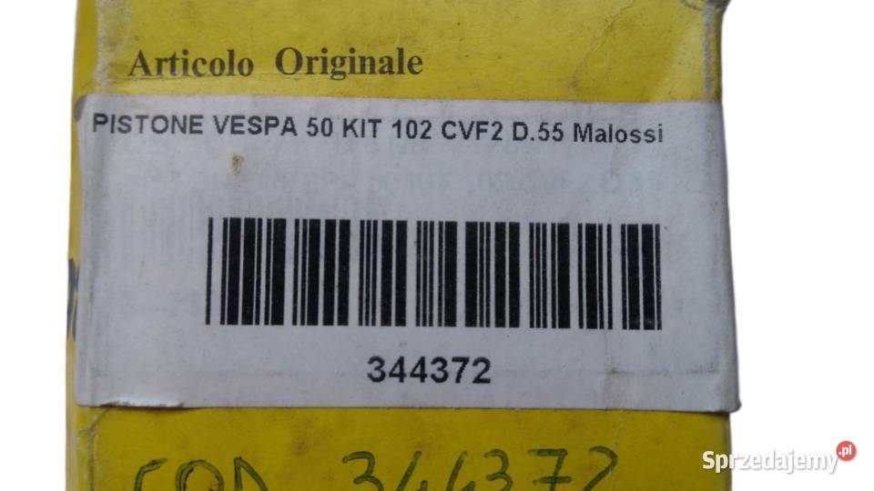 TŁOK MALOSSI SPORT 55 mm PIAGGIO VESPA SPECJAL Bielsk Podlaski sprzedam