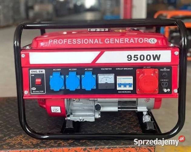 Agregat 4000W Trójfazowy Przenośny 12230380V Ostrołęka sprzedam
