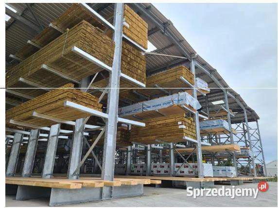 Regał magazynowy wspornikowy H600 konstrukcja lubelskie Zamość