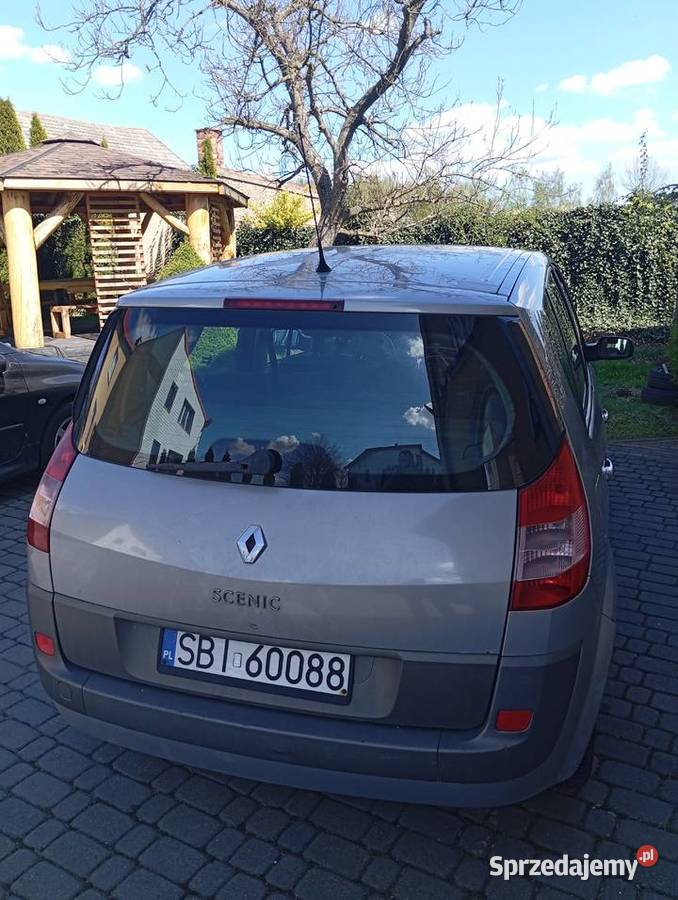 Renault Scenic2 2004r w LPG nieuszkodzony Częstochowa