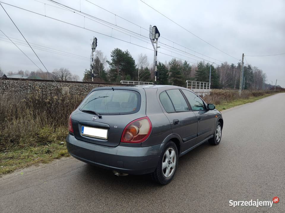 Nissan Amlera 2004r Przegląd na Długie OC Rok produkcji 2004 Piaseczno