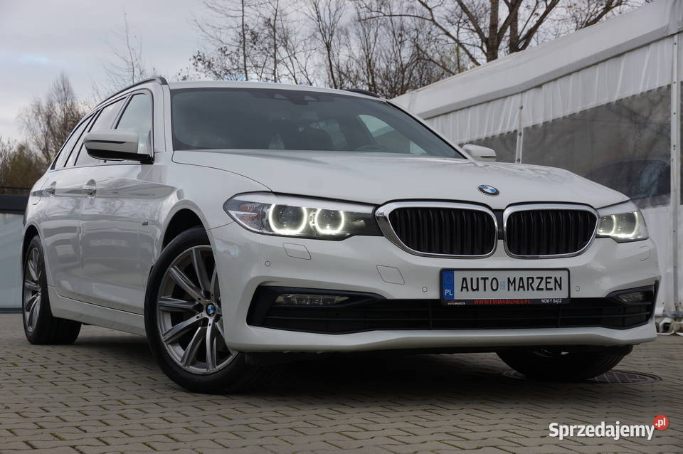 BMW 520d XDrive 20 Diesel 190 4x4 Navi Kamera przyciemniane szyby Seria 5 Nowy Sącz