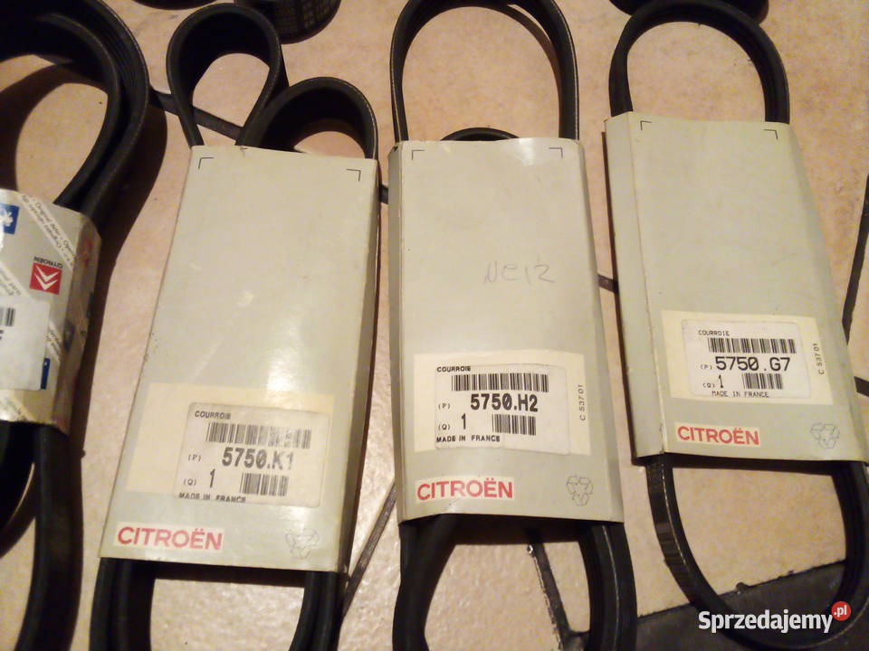 Pasek klinowy wielorowkowy CitroenPeugeot osobowe wielkopolskie Leszno