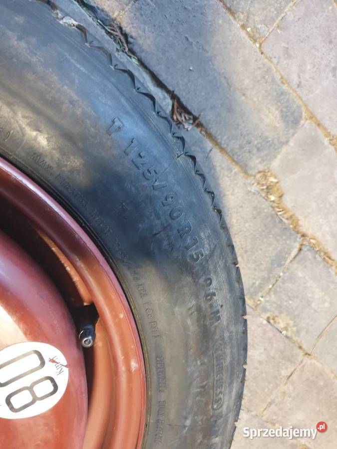 Koło dojazdowe Continental 12590 r15 4x100 ET38 Tomaszów Lubelski sprzedam