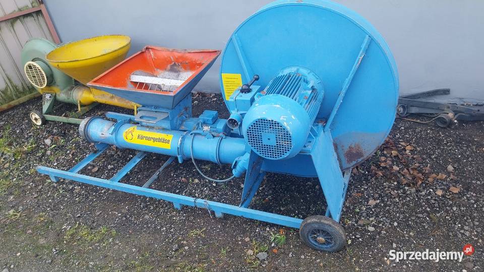 DMUCHAWA z PODAJNIKIEM do zboża niemiecka HIMEL