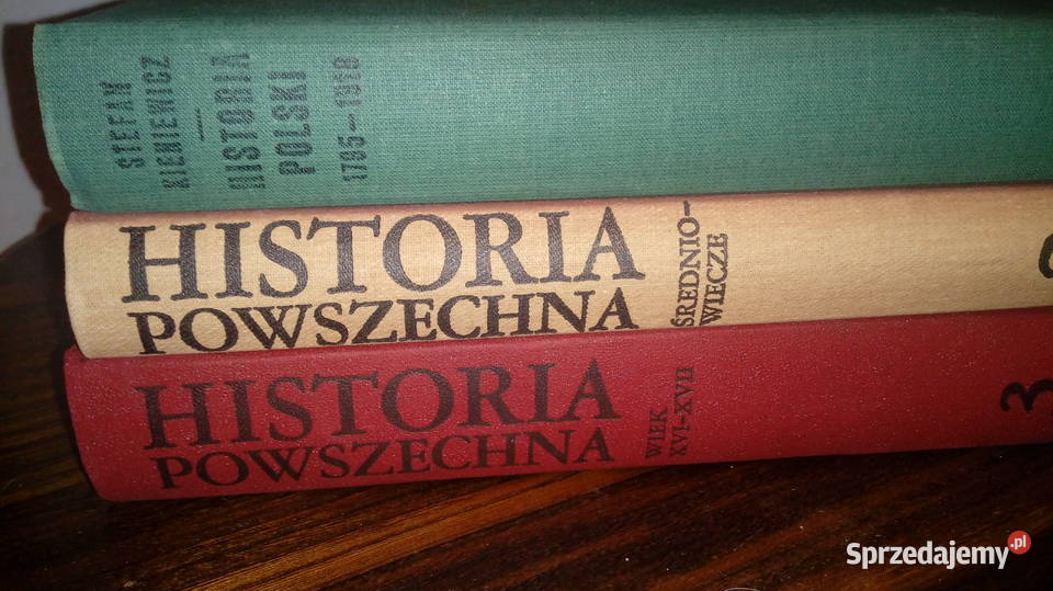 HISTORIA POWSZECHNA PWN 3 TOMY twarda Książki naukowe i popularnonaukowe Poznań