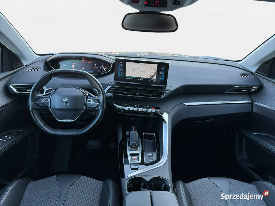 Peugeot 5008 15HDI 130 automat 2021 r salon 7mio łopatki zmiany biegów małopolskie Myślenice