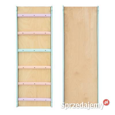 zjeżdżalnia dwustronna Woodiko drewnopastel Kraków sprzedam