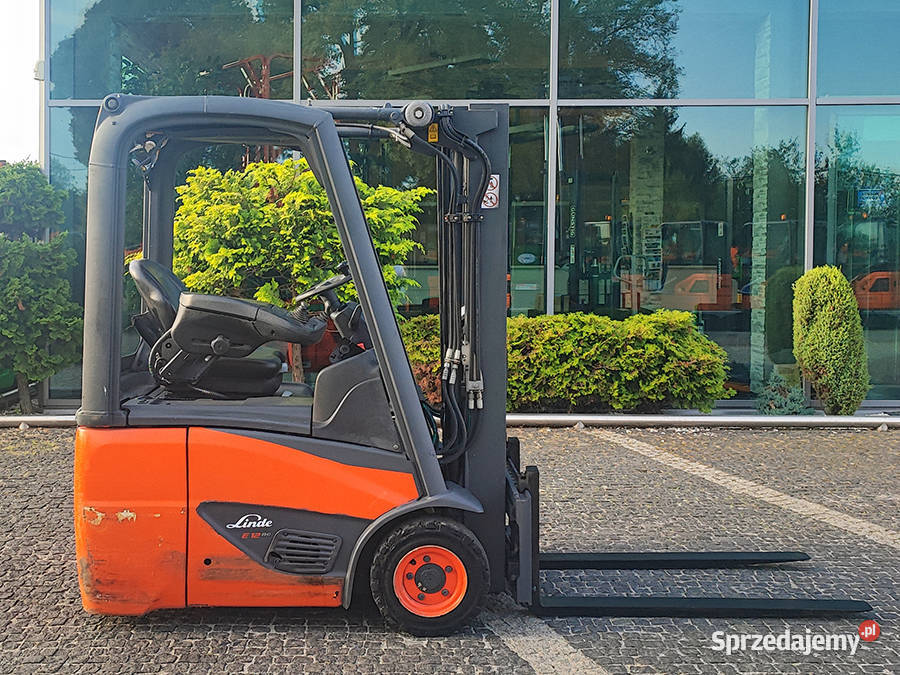Wózek widłowy elektryczny Linde E1202 hilo 279 m