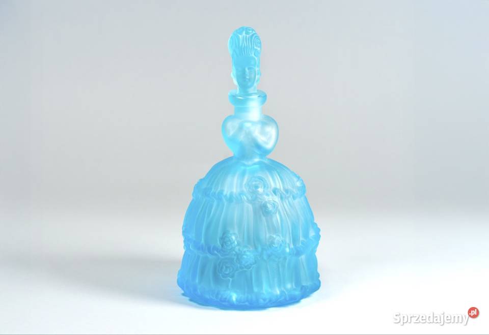 Przepiękna niebieska karafka Vogel Zappe vintage Warszawa sprzedam