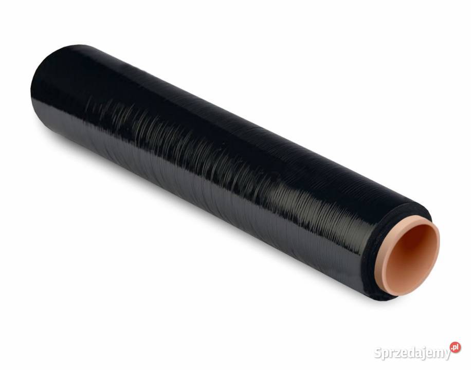 Folia stretch strecz czarna 3 CIENKA TULEJA Pozostałe