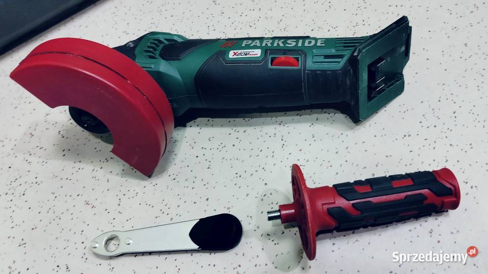 Akumulatorowa szlifierka kątowa Parkside PWSA Poznań