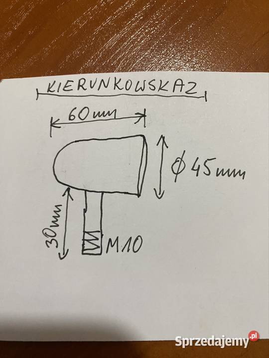 Chopper lusterka kierunkowskazy lampy Lusterka kujawsko-pomorskie Solec Kujawski