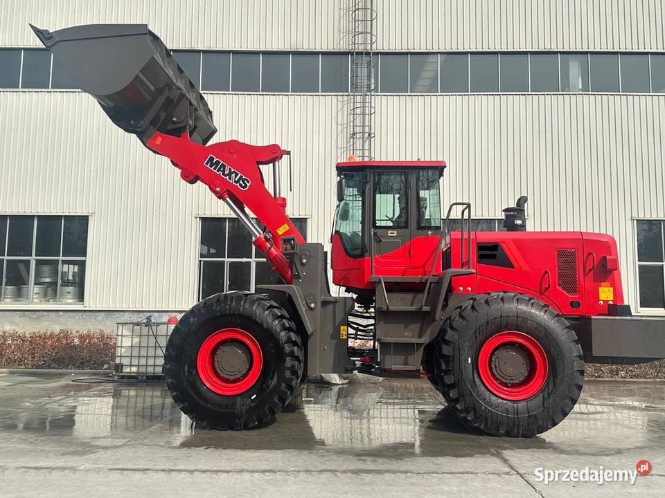 Refundacja 50 Ładowarka kołowa Maxus Steyr 19 Kabina Aleksandrów Łódzki