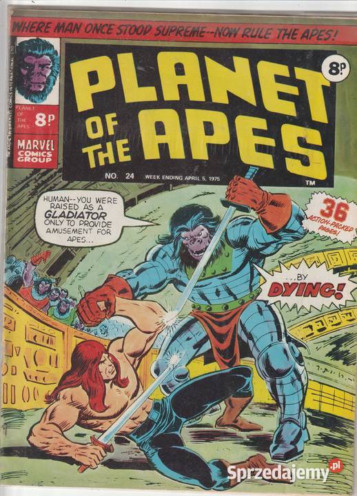 Planet of the Apes 24 41975 miękka Pruszków