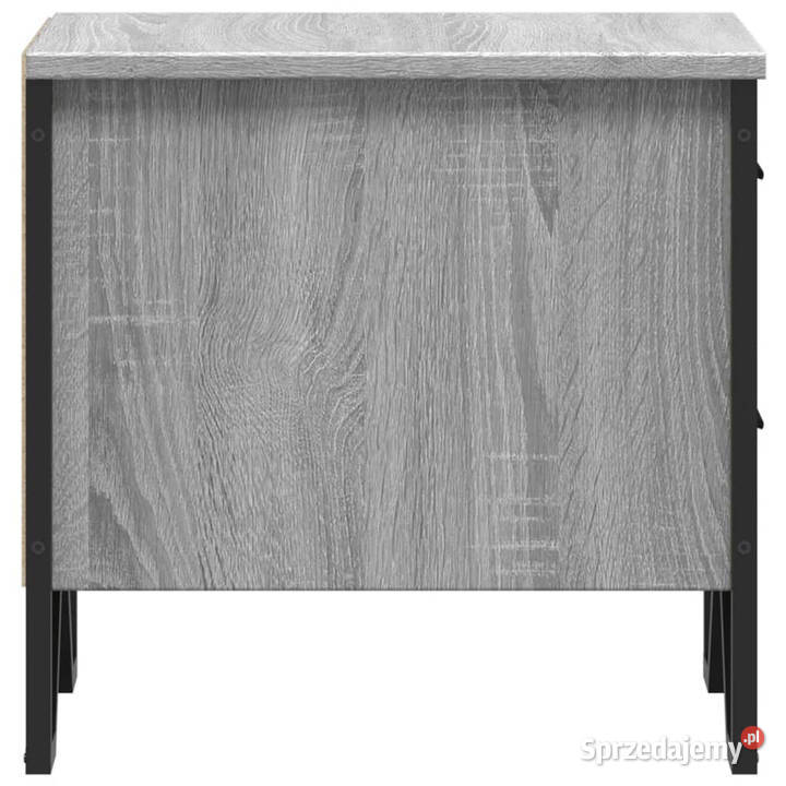 Szafka nocna szary dąb sonoma 40x41x40 WM848510 Nocne Warszawa