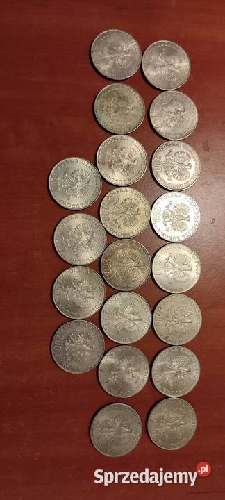 Monety srebrne 20 Olimpiada 1976 małopolskie